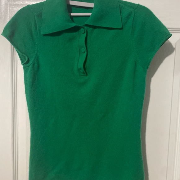 Sweater (Short sleeve) 100% cashmere Small - Picture 4 of 10